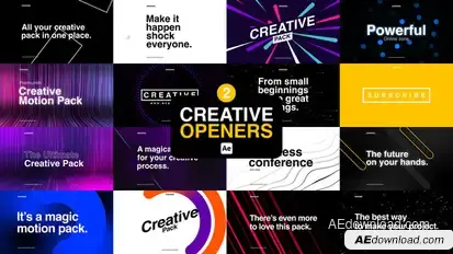 Creative Openers 2 Openers template preview