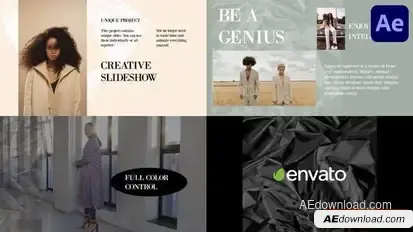Creative Presentation Scenes for After Effects Openers template preview