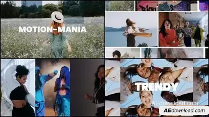 Creative Rhythmic Opener & Slideshow Openers template preview