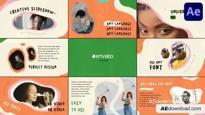Creative Scenes for After Effects Openers template preview
