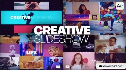 Creative Slideshow Openers template preview