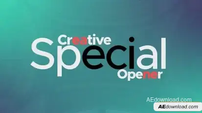 Creative Special Opener Openers template preview