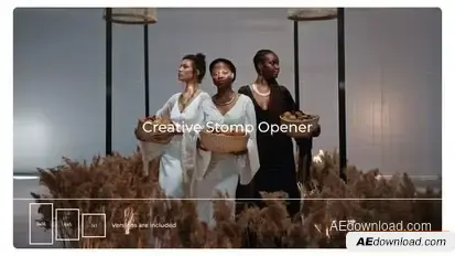 Creative Stomp Opener Openers template preview