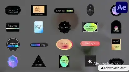 Creative Stylish Titles for After Effects Titles template preview