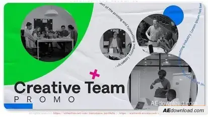 Creative Team Promotion Openers template preview