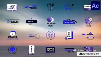 Creative Titles | After Effects Titles template preview