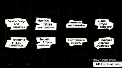 Creative Titles | After Effects Titles template preview