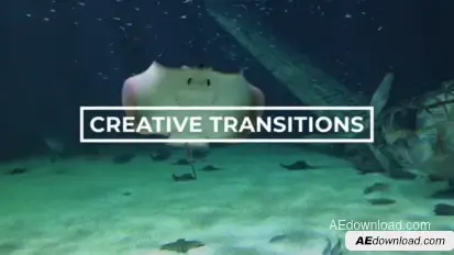 Creative Transitions broadcast-packages template preview