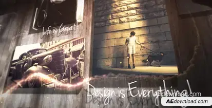 Creative Wall Gallery Video Displays template preview