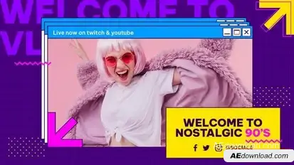 Creative Youtube Intro Openers template preview