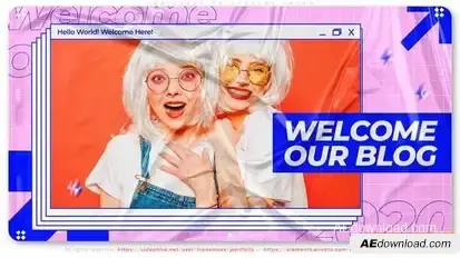 Creative Youtube Intro Openers template preview