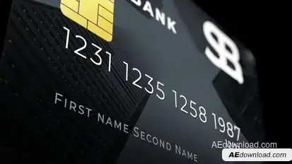 Credit Card Product Promo template preview