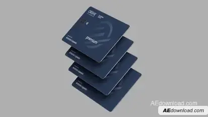 Credit Card Loop Mockup Product Promo template preview