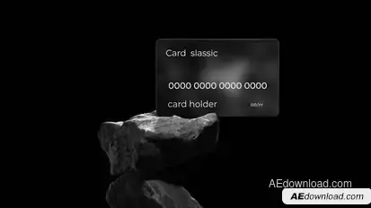 Credit Card Mockup Product Promo template preview