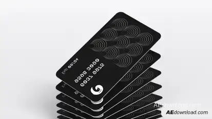 Credit Card Mockup Product Promo template preview