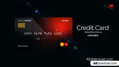 Credit Card Promo Product Promo template preview