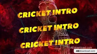 Cricket Intro Openers template preview