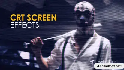 CRT Screen Effects | After Effects Elements template preview