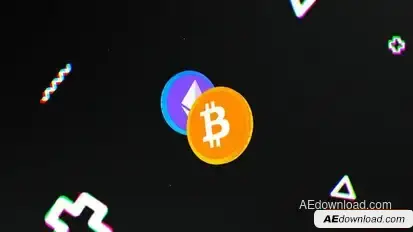 Crypto Youtube Intro Openers template preview