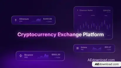 Cryptocurrency Exchange Platform Openers template preview