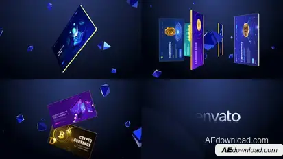 Cryptocurrency Promo Product Promo template preview