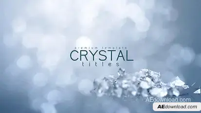 Crystal Titles Titles template preview