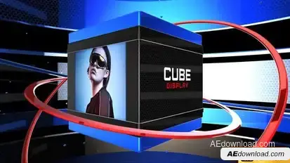 Cube Display Openers template preview