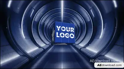 Cube Logo Reveal Logo Stings template preview