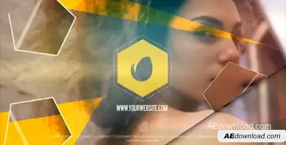 Cube Reel Opener Video Displays template preview