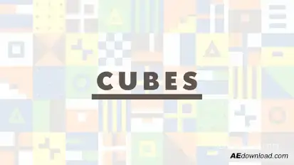 Cubes Openers template preview