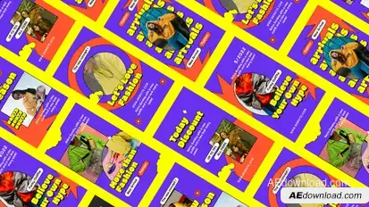 Cunkye Funky Fashion Instagram Stories Product Promo template preview