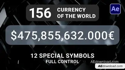 Currency Counter Pro Infographics template preview