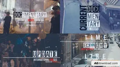 Current Documentary Teaser Openers template preview