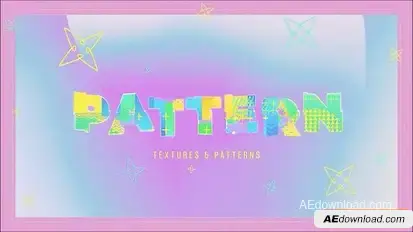 Cute Patterned Opener Logo Stings template preview