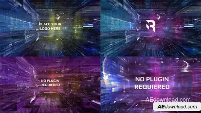 Cyber Logo 2 Logo Stings template preview
