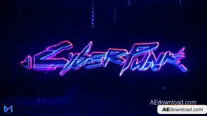Cyber Logo Reveal Logo Stings template preview