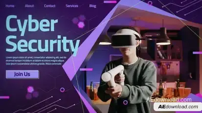 Cyber Promo || Technology Slideshow Openers template preview