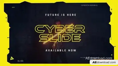 Videohive Cyber Slide Openers template preview