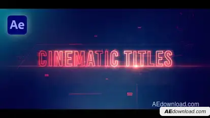 Cyber Technology Titles Titles template preview
