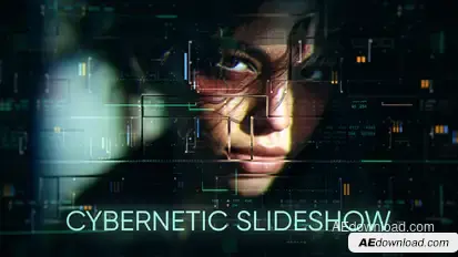 Cybernetic Slideshow Openers template preview