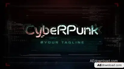 Cyberpunk Intro Openers template preview