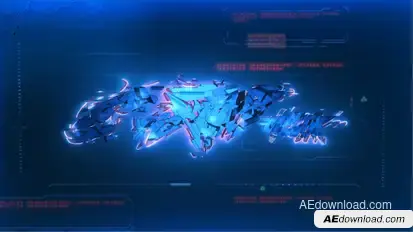 Cyberpunk Logo Logo Stings template preview