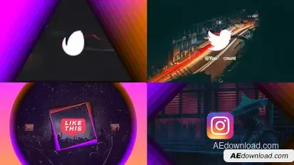 Cyberpunk Logo || After Effects Logo Stings template preview