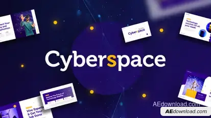 Cyberspace Modern Technology Video Display After Effect Template Product Promo template preview