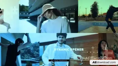 Dancing Intro Openers template preview