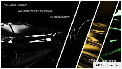 Dark Auto Reveal Logo Stings template preview