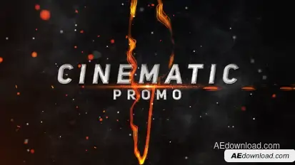 Dark Cinematic Promo Openers template preview