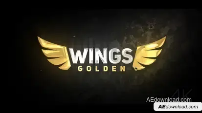 Dark Elegant Logo Logo Stings template preview