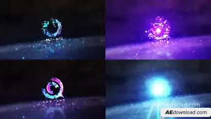 Dark Energy Logo Reveal Intro Logo Stings template preview