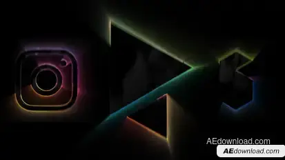 Dark Logo Ident Logo Stings template preview